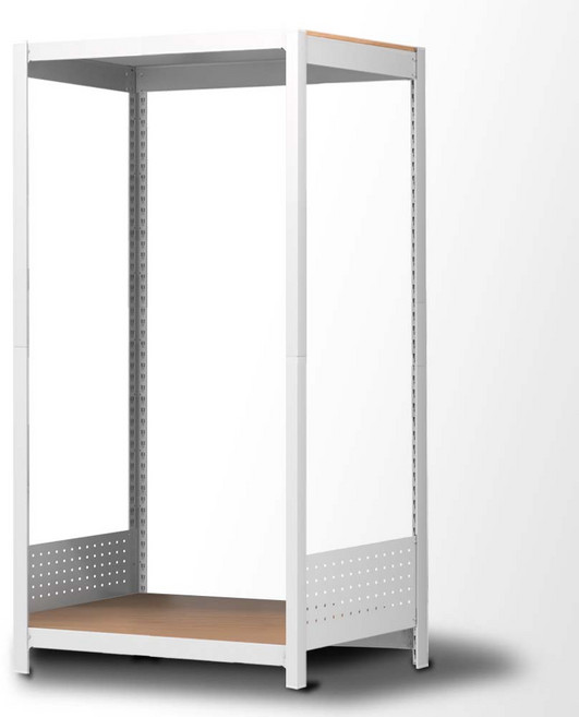 스피드랙 홈던트하우스 주방선반 사이드 파티션선반 2단 3단 4단 5단 6단, 화이트