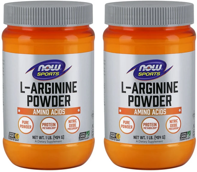 나우푸드 L-아르기닌 파우더, 454g, 2개 - 쿠팡