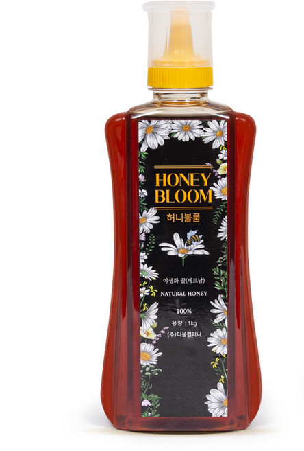 허니블룸 자연 야생화꿀 프리미엄, 1개, 1kg