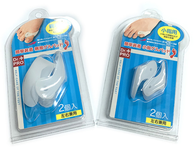 니즈 실리콘 휜발가락 보정기 발가락보호 새끼발가락교정기 엄지발가락교정기 일본수입, 1개