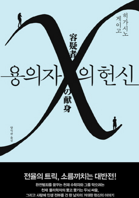 용의자 X의 헌신, 재인, 히가시노 게이고