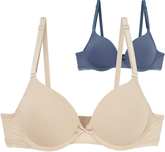 블루비비by비비안 심플 레이스 몰드브라 ABC컵 pbr2095n