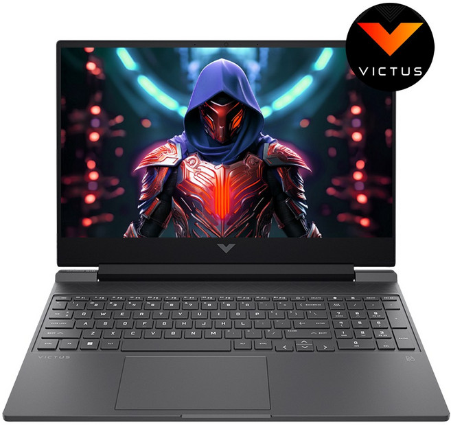 HP 2024 빅터스 15 코어7 인텔 14세대 지포스 RTX 5060, Mica Silver, 512GB, 16GB, Free DOS, 15-fa2417TX