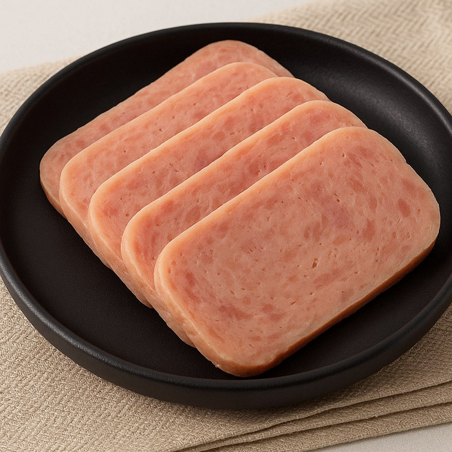 진팸 오리지널 슬라이스햄 도시락반찬 아이간식 부대찌개햄 업소용 가정용, 10개, 1kg