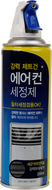 해피룸 에어컨세정제 330ml 1+1 셋트, 2개