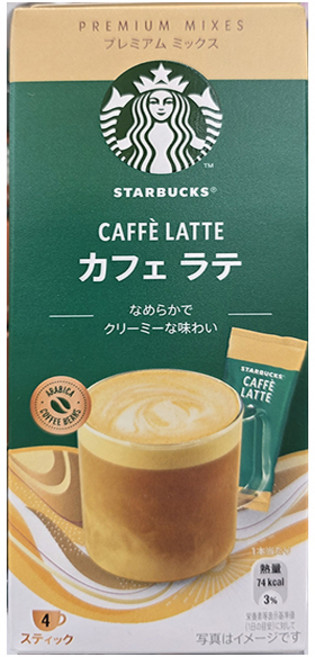 STARBUCKS 스타벅스 카페라테 72g (원산지 : 일본)