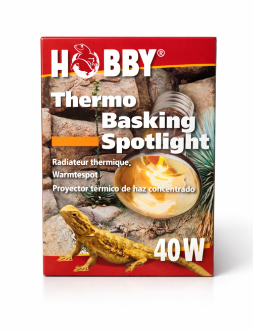 하비 써모 바스킹 스팟 램프 파충류 열원 전구, 1개, 40w