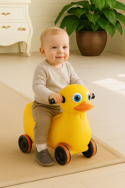 귀여운 꽥꽥이 오리 붕붕카 (우리아이 발육성장 업!), 1개