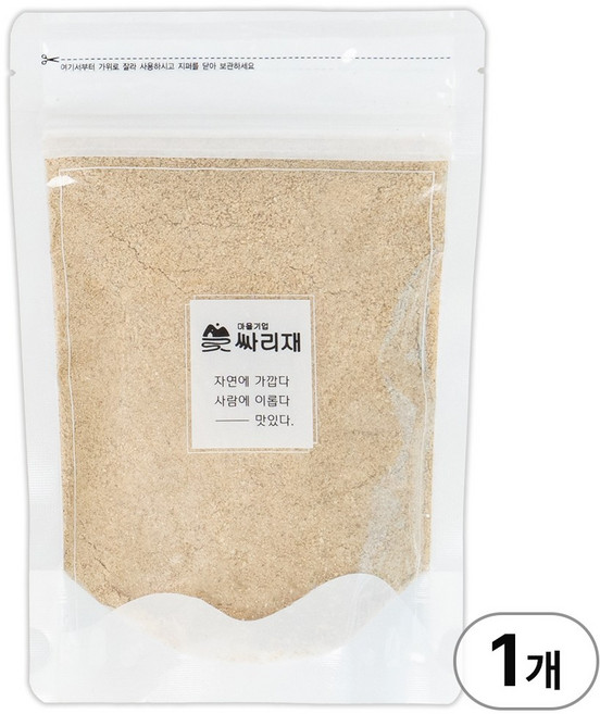 싸리재 아침대용식 간편죽 [국산 들깨죽(가루) 250g] 거피 들깨가루 뜨거운 물에 3분, 250g, 1개