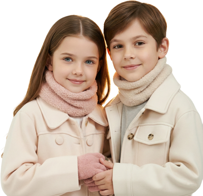 에코리즈 화베네 키즈 이지탁텔 넥워머 2개입