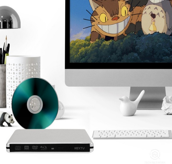 슬림 외장 CD플레이어 블루레이 맥북 아이맥 DVD리더기 노트북 데스크탑, 1개