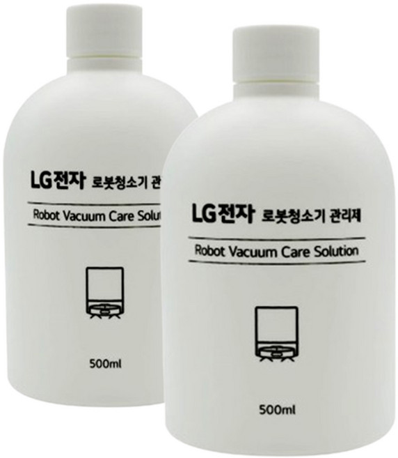 LG 코드제로 로보킹 AI 올인원 물걸레 세척 관리제 AGM76872993 2병