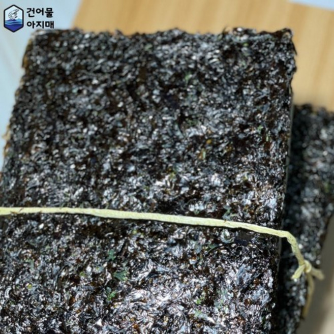 완도 곱창돌김 무조미 구운김 재래김 곱창김 돌김 50매, 1개