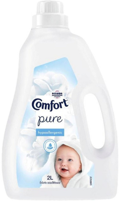 컴포트 민감성 퓨어 화이트 섬유유연제 Comfort Sensitive Fabric Conditioner Pure White, 1개, 2L