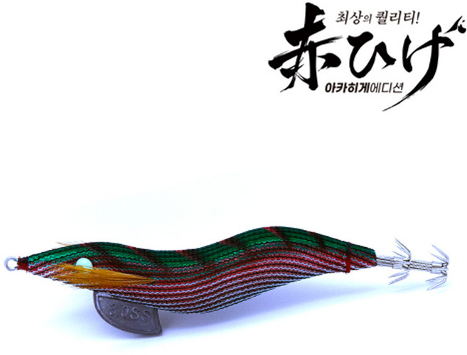 쿠로시오 아카히게 오동목 캐스팅 에기, 07. 플라워_3.0호_15.5g, 1개