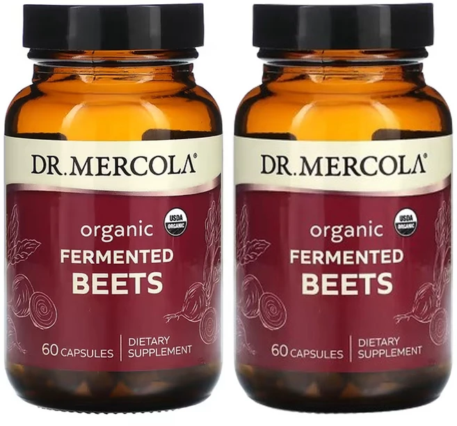 닥터머콜라 유기농 발효 비트 60 캡슐, 2개, 60정 - 쿠팡