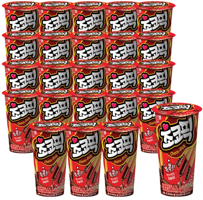 초코픽, 45g, 24개