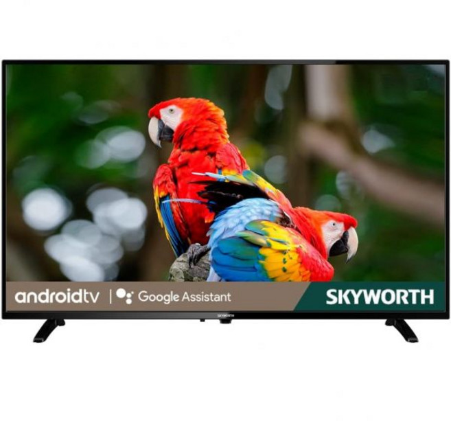 Skyworth 스카이워스 32인치 스마트 TV 크롬캐스트 내장 720P Roku Google 침실용 Android LED S3G