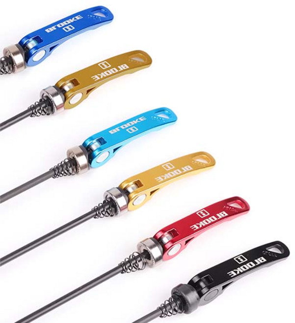 QR레버 퀵릴리스 자전거 허브 프레임, A.블랙, 1개