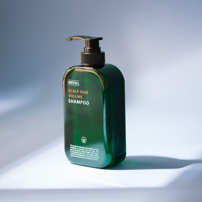 메르셀스칼프 헤어 볼륨 샴푸 500ml 약산성 천연 두피 케어 탈모샴푸, 1개