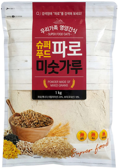 슈퍼푸드 파로 미숫가루, 1개, 1kg