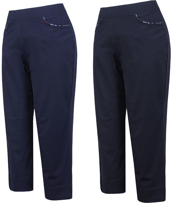 노블진 1+1 밴딩 7부 아이스 일자 여름 엄마바지