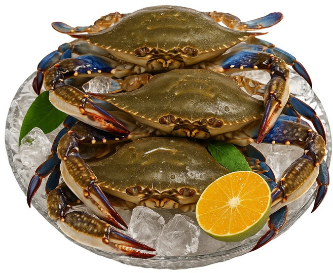 [선별특품] 연평도 냉동 암꽃게 100% 알배기 수율보장 디아머스, 1개, 4kg (특대 12-20미)