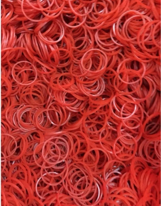 【HY】紅色橡皮筋 No.14 台灣製造 高彈力耐用 早餐店餐盒/便當餐盒適用, 1個, 20kg