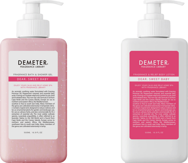 데메테르 홈스파 스크럽 바디워시 스윗베이비 480ml + 바디로션 480ml, 1개