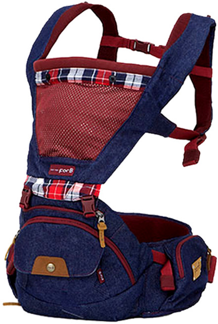 편한아기띠 명품 힙시트 편안한 아기띠 올인원아기띠 포브 힙노스 플러스 데님, 데님(한정판)