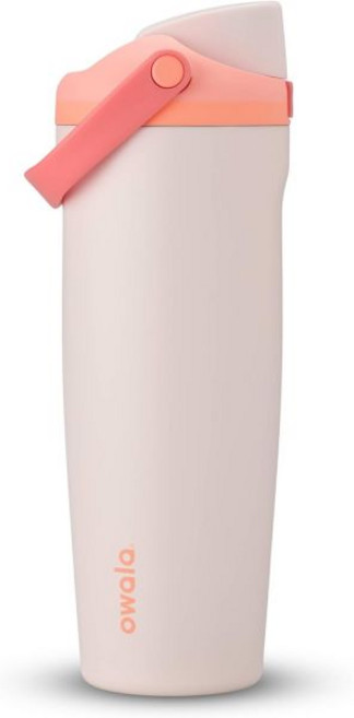 오왈라 프리십 스웨이 절연 스테인리스 스틸 물병 양방향 스파우트 내장 스트로우 및 버킷 핸들 여행 학교 스포츠용 30온스 BPA 프리 누수 방지 데이브레이크 2709474, 30 온스