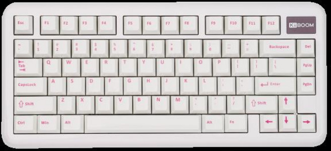 KiiBOOM Phantom81 Lite QMKVIA 75 핫스왑 가스켓 유선BT2.4GHz 무선 기계식 키보드 ABS 케이스 UV Tech RGB 백라이트, KiiBOOM Mochi, 4)Green