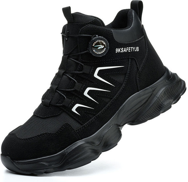 발볼 넓은 논슬립 다이얼 안전화 봄 여름 작업화 미끄럼방지 초경량 다목적 작업화 쿠션안전화