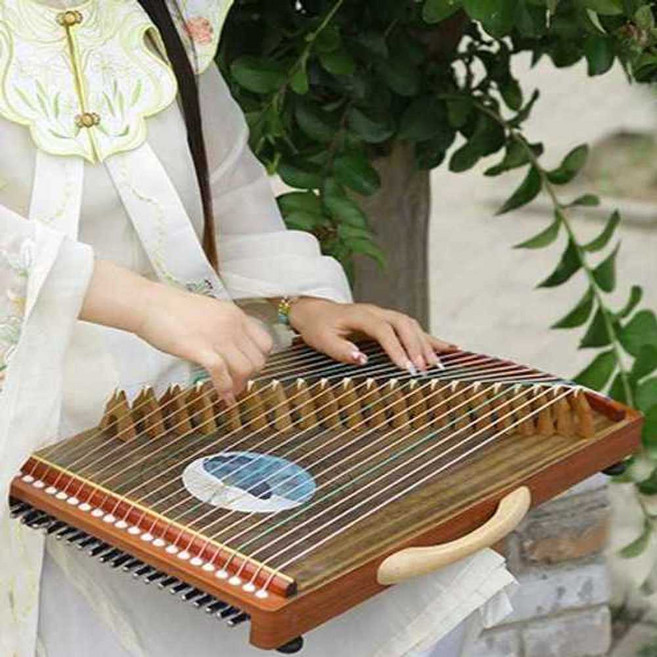 미니가야금 휴대용 연습용 입문 취미 국악기 현악기, C, 1개