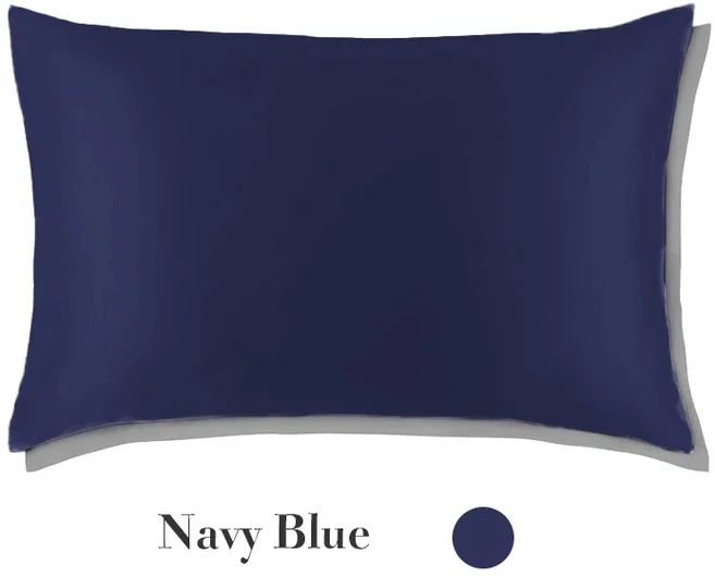 22맘므 100% 순수 뽕나무 실크 베갯잇 (헤어용) 6A 등급 실크 베갯잇 (OEKO-TEX 인증) 앞면 실크 뒷면