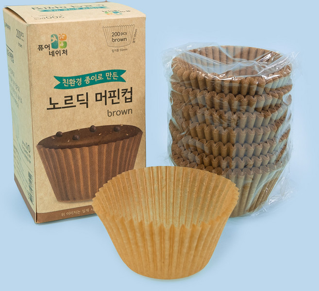 제이팩토리 유산지컵 베이킹컵 머핀컵 노르딕 55mm, KP(원형), 600개