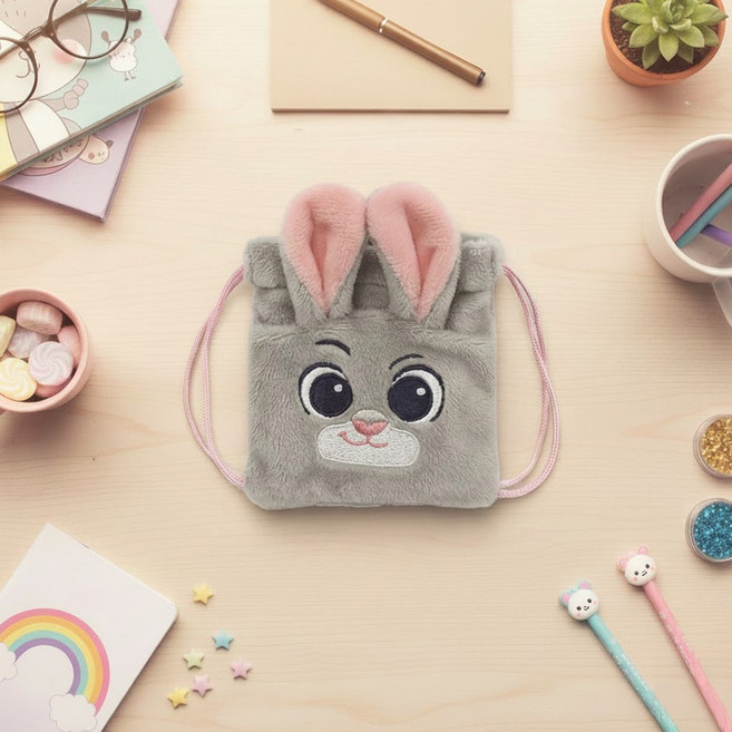 디즈니 주토피아2 굿즈 미니미니 조리개파우치 가방고리 키링