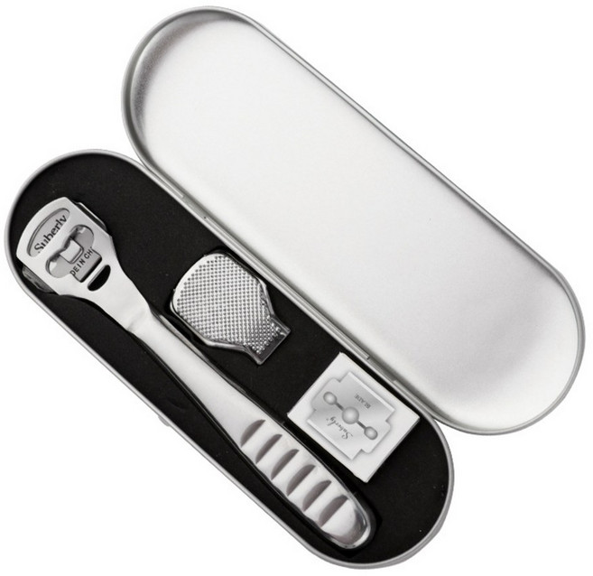 발각질제거 콘커터 01 + 교체용날 10p, 1개