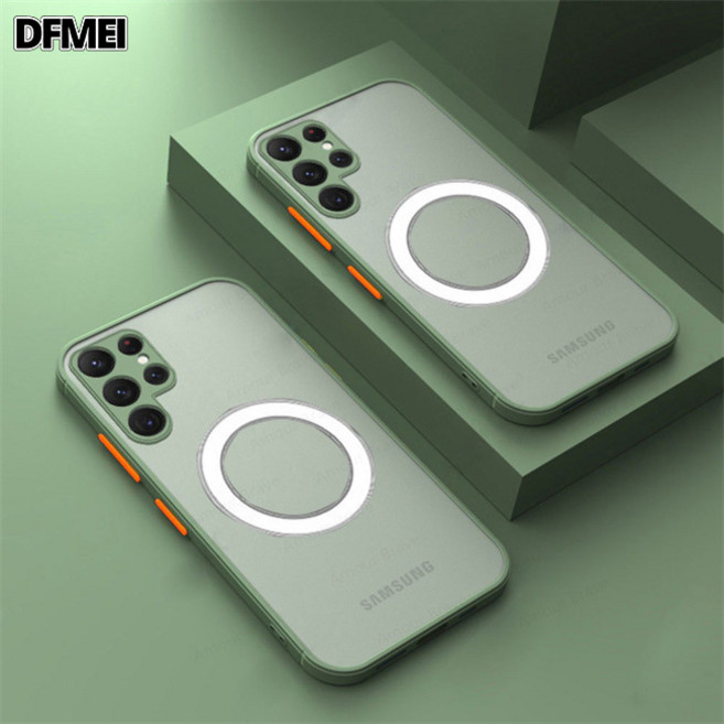 DFMEI 手機殼磁吸磨砂膚感防摔全包