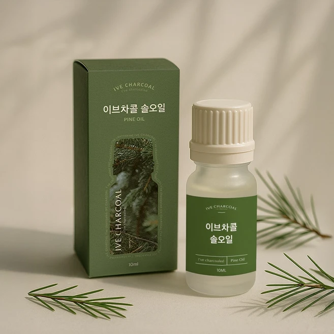 이브차콜 구주소나무 100% 피톤치드 솔오일, 1개, 10ml - 쿠팡