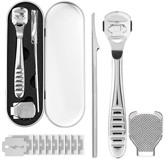 발각질제거 콘커터 03 + 교체용날 10p 세트, 1개, 130g, 1개입