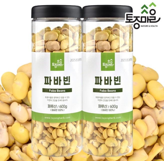[토종마을] 페루산 파바빈 600g, 2개