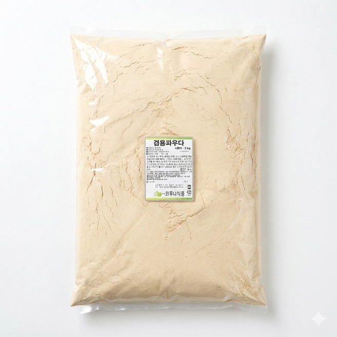 뫼루니식품 겸용 파우다 5kg 대용량 식자재 튀김 전용 가루 치킨파우더 튀김파우더 치킨믹스 치킨튀김가루, 1개