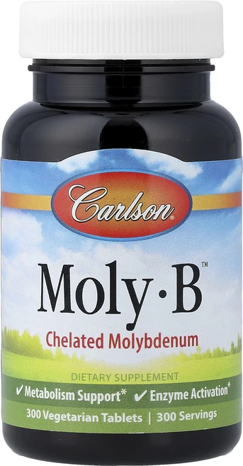 칼슨 몰리 비 몰리브덴 300 정, 6개, 300정 - 쿠팡