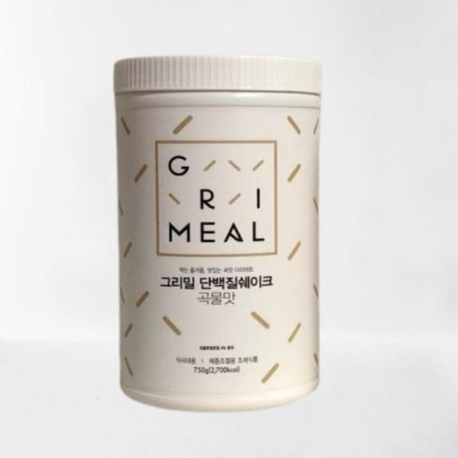 그리밀 단백질쉐이크 곡물맛 750g 1통 식사대용 505876, 1개