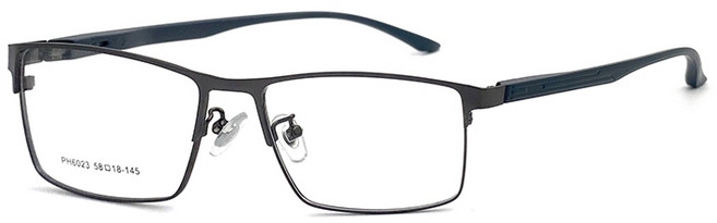 光學眼鏡 - 斯文質感金屬TR90彈性鏡框