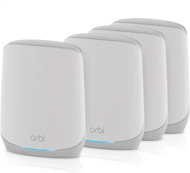 넷기어 NetGear Orbi 전체 홈 트라이밴드 WiFi 6 메시 네트워크 시스템 RBK752P 1개 위성 익스텐더 보안 기능 최대 5 000평방피트의 커버리지 75개 디바이, AX5200/ Armor_4 Pack