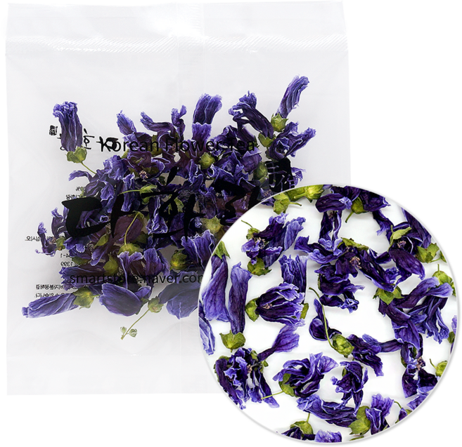 다화랑 당아욱 꽃차 미니 1g, 1개, 1개입