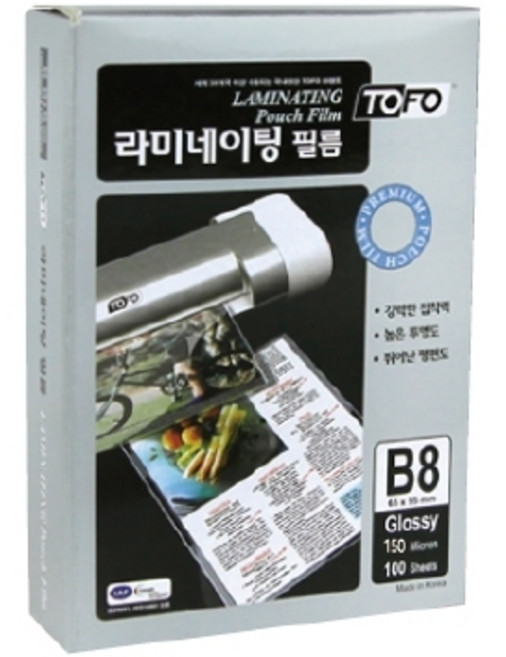 라미에이스 코팅필름 100MIC, B8, 300개