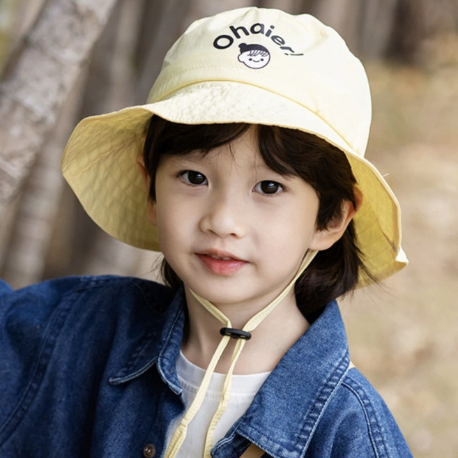 블랙체리 아동용 쿨링 벙거지 캠핑햇